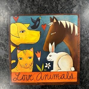 New "Fur Babies" printed wood wall plaque by Sincerely Sticks